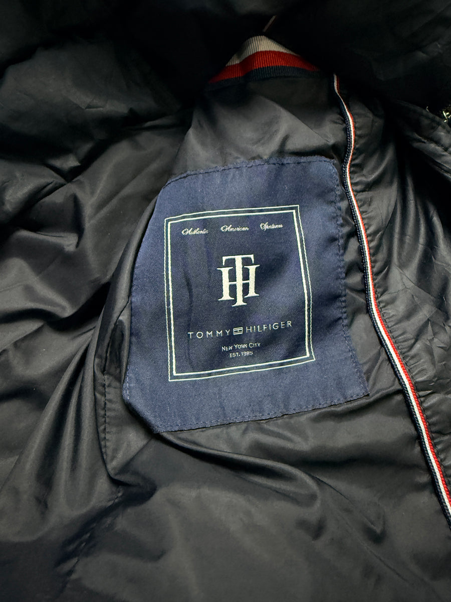 Tommy Hilfiger Black Long Puffer Jacket - XS