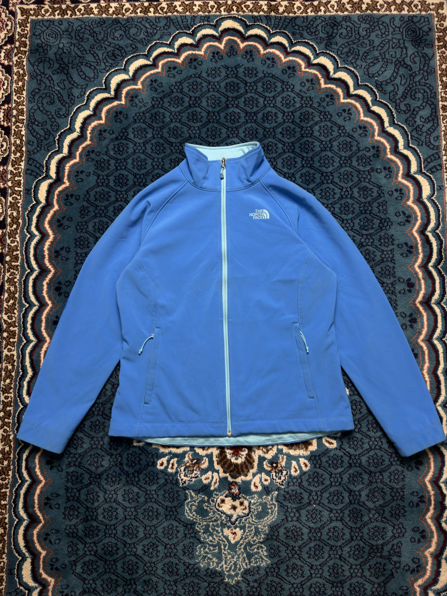 The North Face Blue Fleece Track Jacket - L