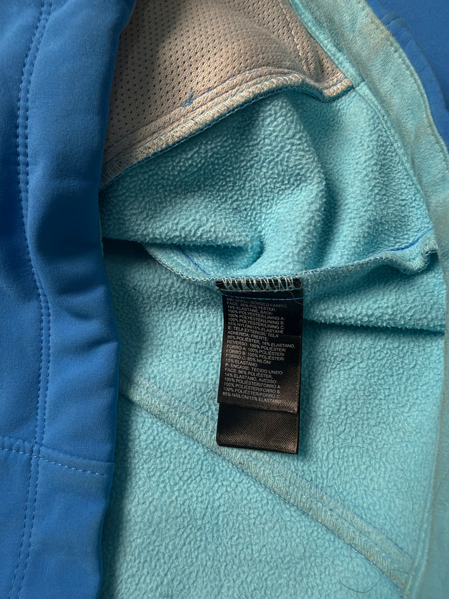 The North Face Blue Fleece Track Jacket - L