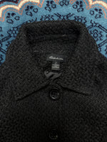 Seductions Black Textured Coat - S