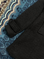 Seductions Black Textured Coat - S