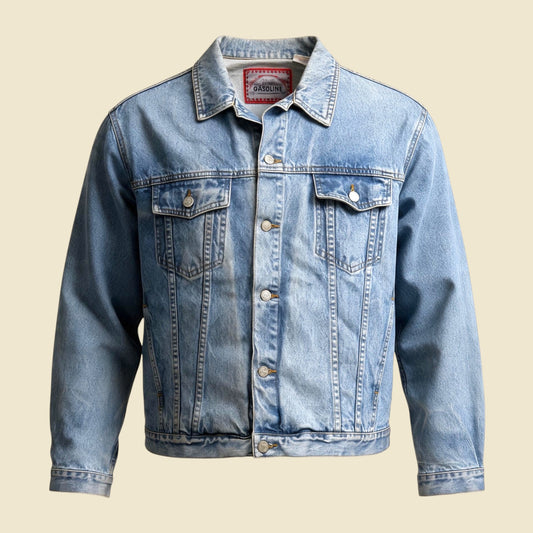 District Gasoline Vintage Denim Jacket - M