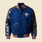 Maverick Blue Vintage Varsity Jacket - M