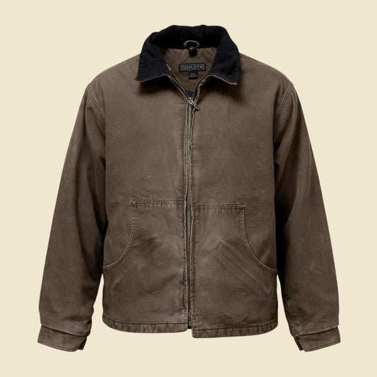 Dakota Olive Green Workwear Jacket - M