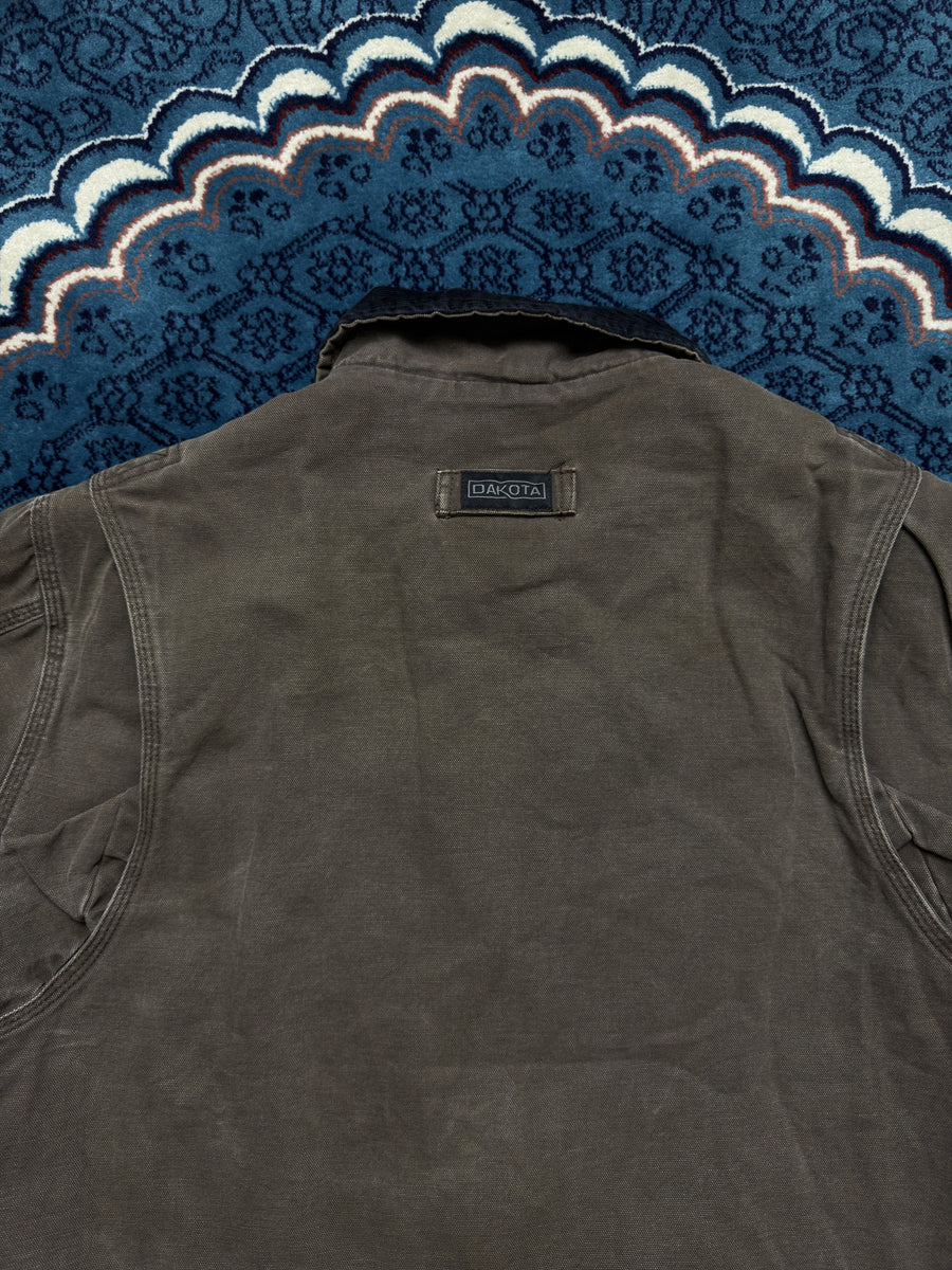 Dakota Olive Green Workwear Jacket - M