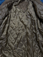Roundtree & Yorke Brown Suede Bomber Jacket - L