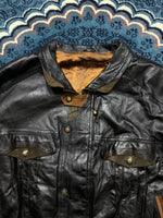 Vintage Black Pure Leather Jacket - M/L