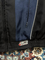Frank Thomas Aqua Pore Advanced Black & Blue Biker Jacket - LS