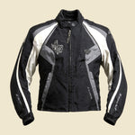 Ixon Capricious Black & White Bike Jacket - S
