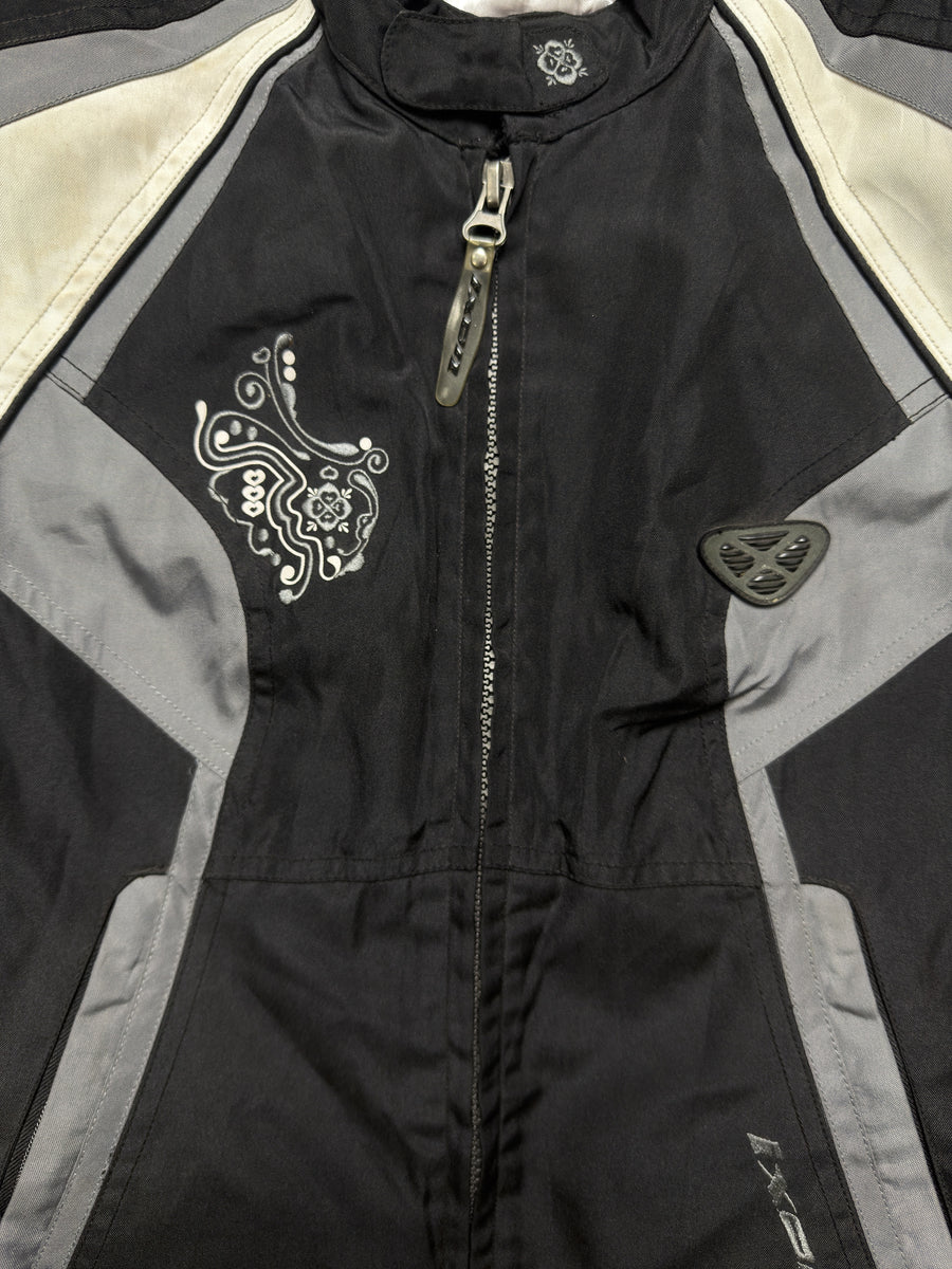 Ixon Capricious Black & White Bike Jacket - S