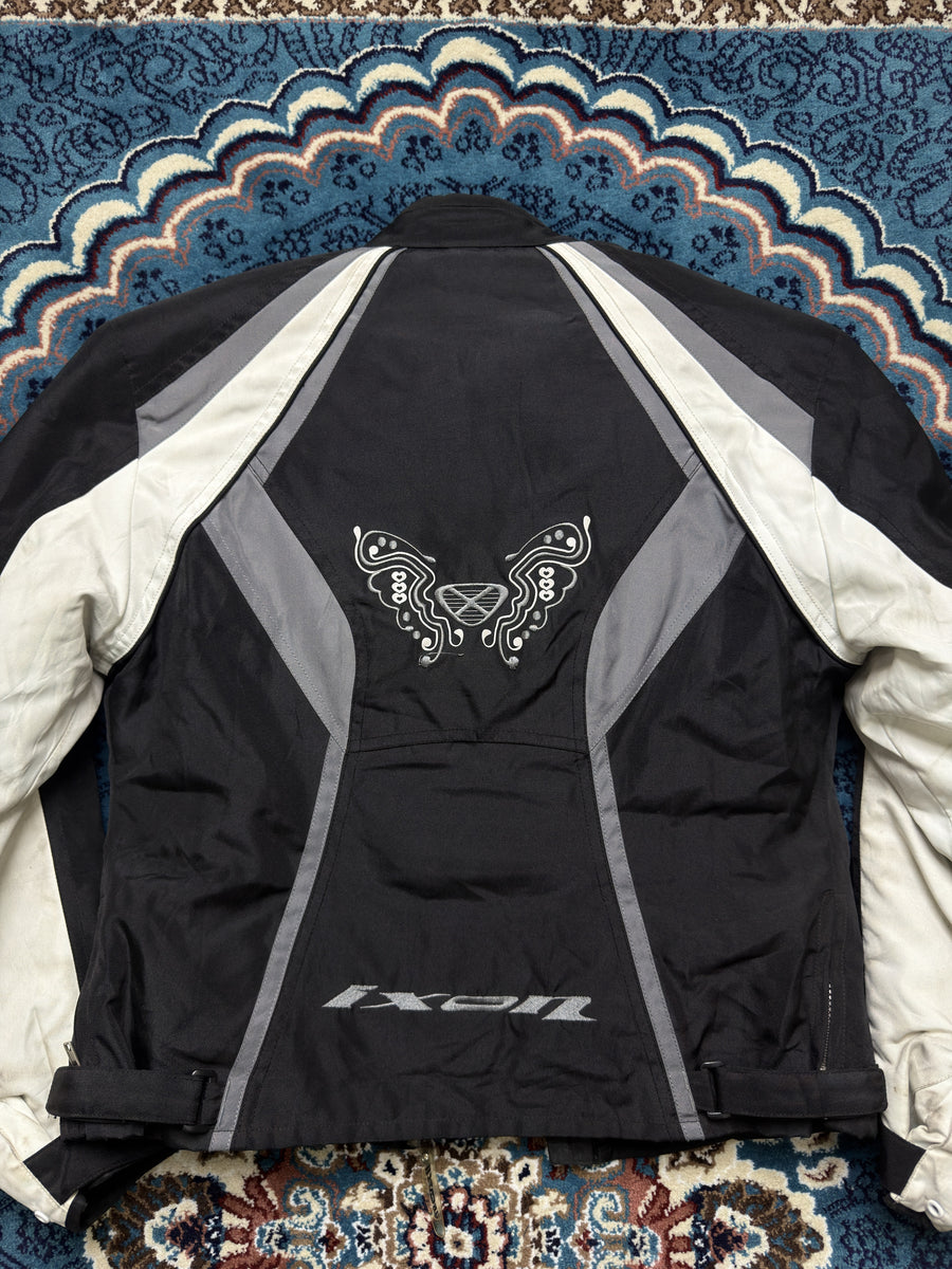 Ixon Capricious Black & White Bike Jacket - S