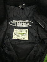 Max Green & Black Biker Jacket - L