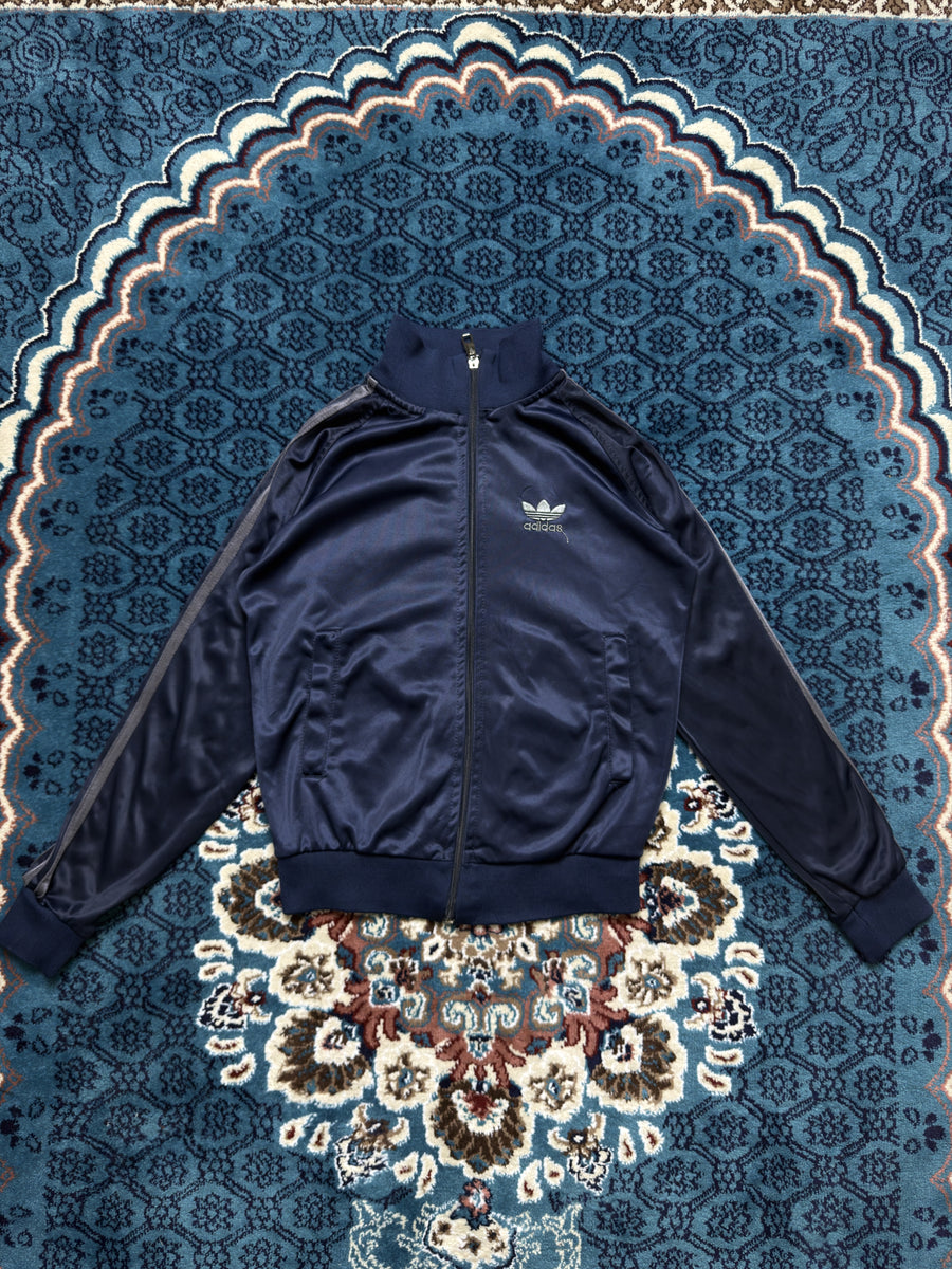 Adidas Navy Blue Track Jacket - M