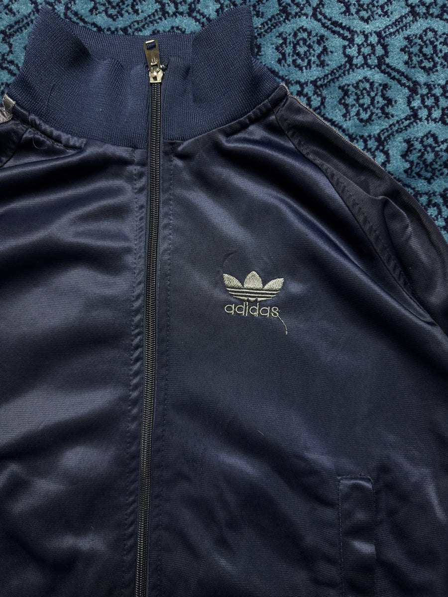Adidas Navy Blue Track Jacket - M
