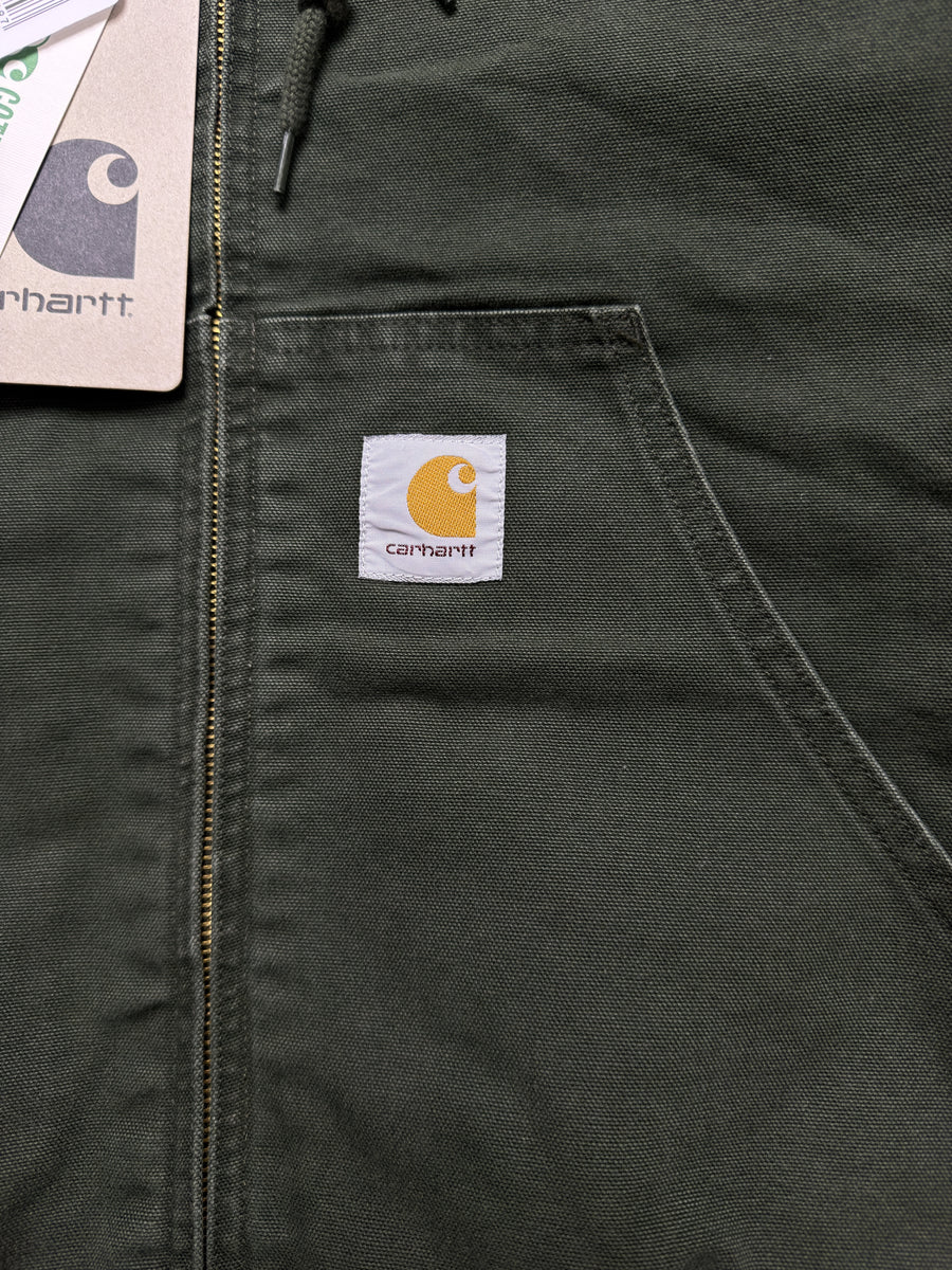 Carhartt Olive Green OG Active Workwear Jacket Tagged - S
