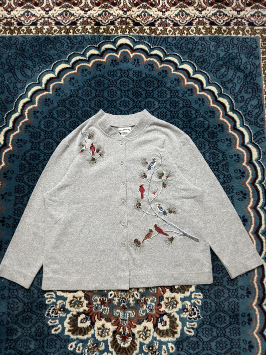 Bonworth Light Grey Cardigan Petite - M