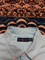 Ralph Lauren Turquoise Button Down Shirt - XXL