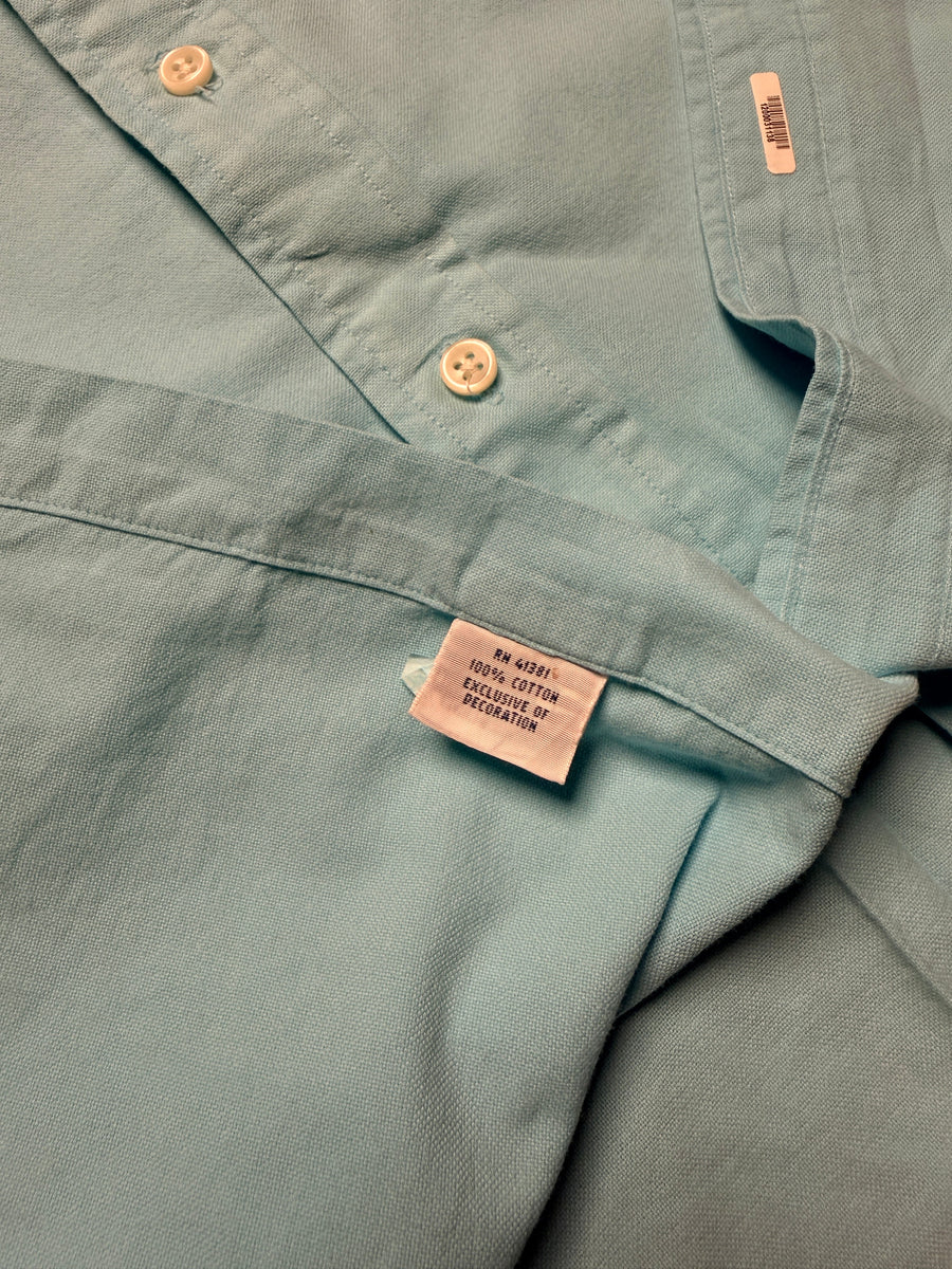 Ralph Lauren Turquoise Button Down Shirt - XXL